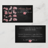 Carte De Visite Fashion/Complements/Accessories (Devant / Derrière)