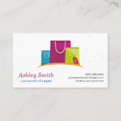 Carte De Visite Fashion Consultant Personal Shopper (Dos)