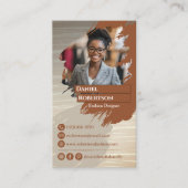 Carte De Visite Fashion Designer (Devant)
