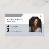 Carte De Visite Fashion Designer (Devant)