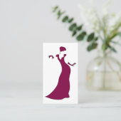 Carte De Visite Fashion Designer (Debout devant)