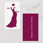 Carte De Visite Fashion Designer (Devant / Derrière)