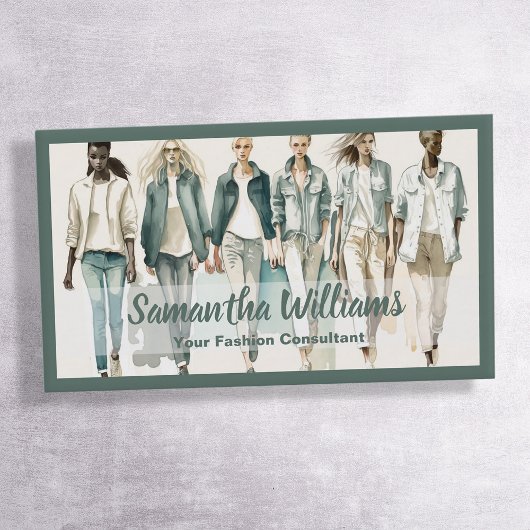 Carte De Visite Fashion Designer