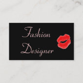 Carte de visite Fashion Designer II (Dos)