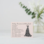 Carte De Visite Fashion Diva - Customisé (Debout devant)