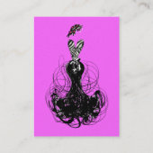 Carte De Visite Fashion Diva - Get the Skinny - (Dos)