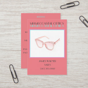Carte De Visite Fashion Fashion Fabricant / Lunettes de soleil de 