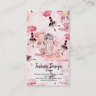Carte De Visite Fashion girly