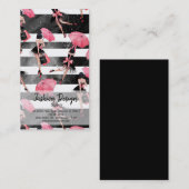 Carte De Visite Fashion girly (Devant / Derrière)
