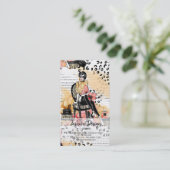 Carte De Visite Fashion girly (Debout devant)