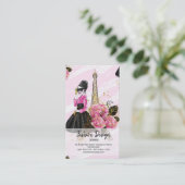 Carte De Visite Fashion girly (Debout devant)
