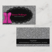 Carte De Visite Fashion Lingerie (Devant / Derrière)