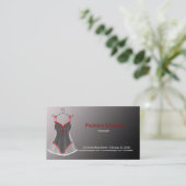 Carte De Visite Fashion Lingerie (Debout devant)