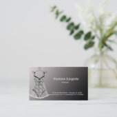 Carte De Visite Fashion Lingerie (Debout devant)