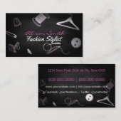 Carte De Visite Fashion Stylist (Devant / Derrière)