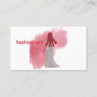 Carte De Visite Fashionista Roux