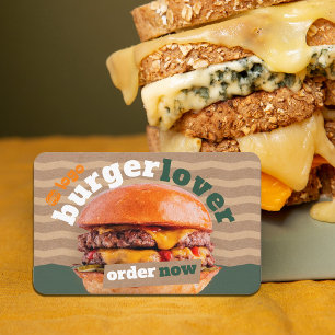 Carte de visite Fast Food Burgers
