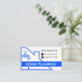 Carte De Visite Faucet Leaking Under Roof Building Frame (Debout devant)