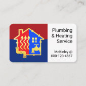 Carte De Visite Faucet Piping Home Plumbing Frame (Devant)