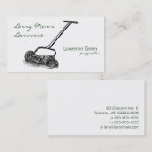 Carte De Visite Faucheuse de bobine (Devant / Derrière)