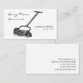 Carte De Visite Faucheuse de bobine (Devant / Derrière)