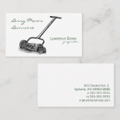 Carte De Visite Faucheuse de bobine (Devant / Derrière)