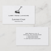 Carte De Visite Faucheuse de bobine (Devant / Derrière)