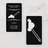 Carte De Visite faucheuse de mod (Devant / Derrière)