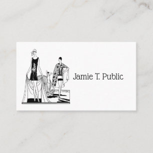 Carte De Visite Faucon de chasse héraldique portant le casque C