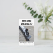 Carte De Visite Fausse défectuosité du rétroéclairage pour les ate (Debout devant)