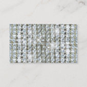 Carte De Visite Faux Bling (Dos)