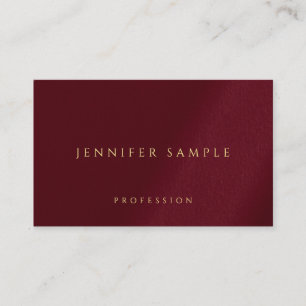 Carte De Visite Faux Gold Texte Luxe Linge Premium