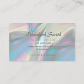 Carte de visite Faux Holographique Chameleon (Dos)