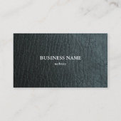 Carte De Visite Faux Leather (Dos)