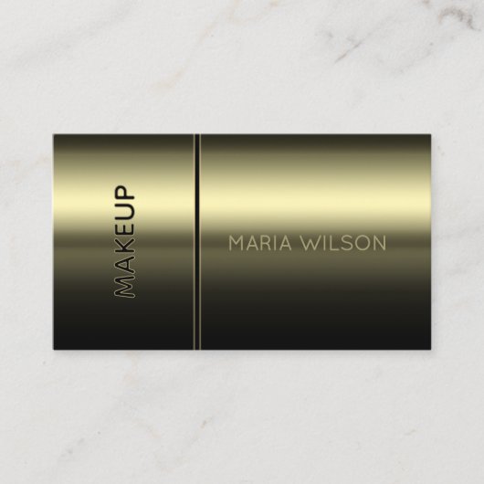 Carte De Visite Faux mascara brush makeup Business Card (Devant)