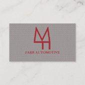 Carte De Visite Faux Metal (Dos)