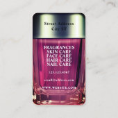 Carte De Visite Faux parfums (Dos)