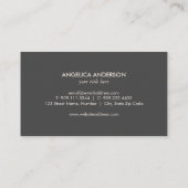 Carte De Visite Faux Parties scintillant Sparrow (Dos)