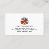 Carte De Visite Faux Silver Stripe Gold Frame (Dos)