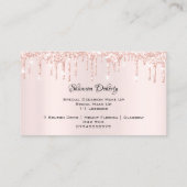 Carte De Visite FB Insta Social Lash Rose Gold Drives Pink1 (Dos)