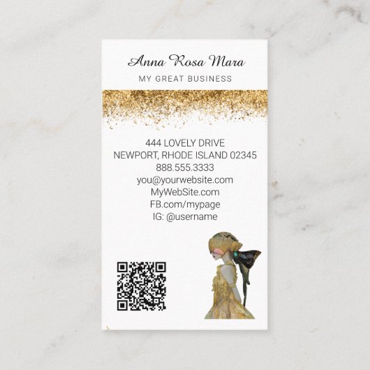 Carte De Visite *~* *~* FD2 Nouveau Fantasy Ethereal Dreamlike 13 (Dos)