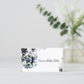 Carte De Visite Fée d'ombre de gloire de matin et chat cosmique (Debout devant)