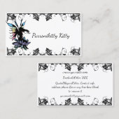 Carte De Visite Fée d'ombre de Lotus (Devant / Derrière)