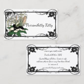 Carte De Visite Fée d'ombre de magnolia (Devant / Derrière)