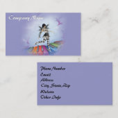 Carte De Visite Féerie clavier musical Vignette (Devant / Derrière)