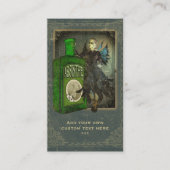 Carte De Visite Féerie d'absinthe - La Fée Verte - la fée verte (Devant)