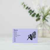 Carte de visite féerique (Debout devant)