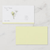 carte de visite féerique (Devant / Derrière)