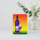 Carte De Visite feliz cumpleanos (Debout devant)