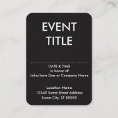 Carte De Visite feliz cumpleanos (Dos)